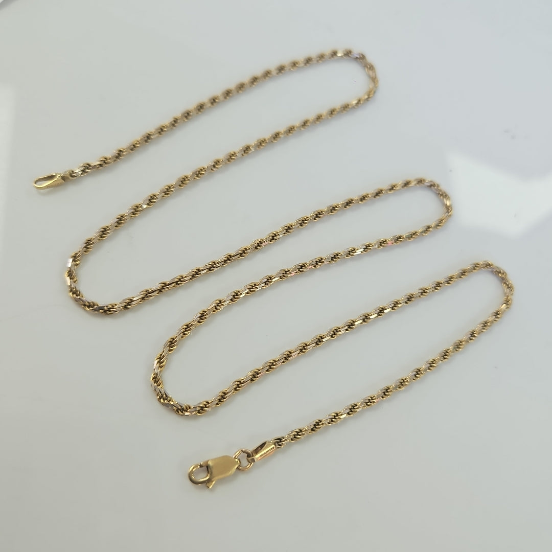 CADENA ORO 14 K 12.2 GRMS (SEMINUEVO)