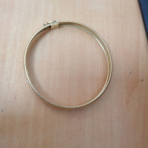 PULSERA RIGIDA ORO 14 K 7 GRMS (SEMINUEVO)