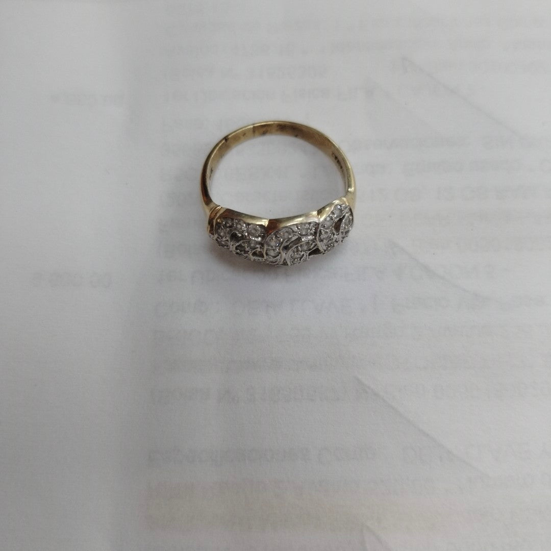 ANILLO ORO 14 K 3.4 GRMS (SEMINUEVO)