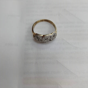 ANILLO ORO 14 K 3.4 GRMS (SEMINUEVO)