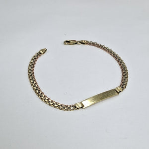 ESCLAVA ORO,ORO COMBINADO 14 K 6,50 GRMS (SEMINUEVO)