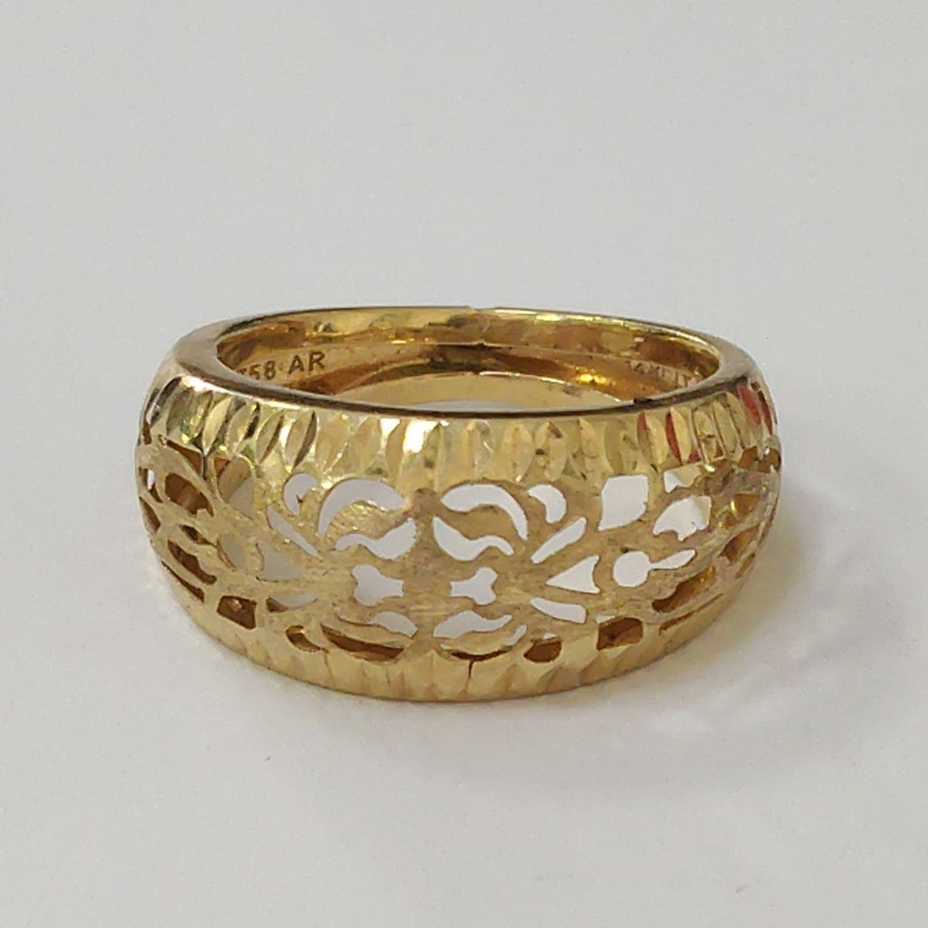 ANILLO ORO 14 K 1,40 GRMS (SEMINUEVO)