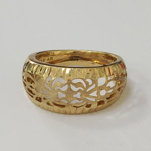ANILLO ORO 14 K 1,40 GRMS (SEMINUEVO)