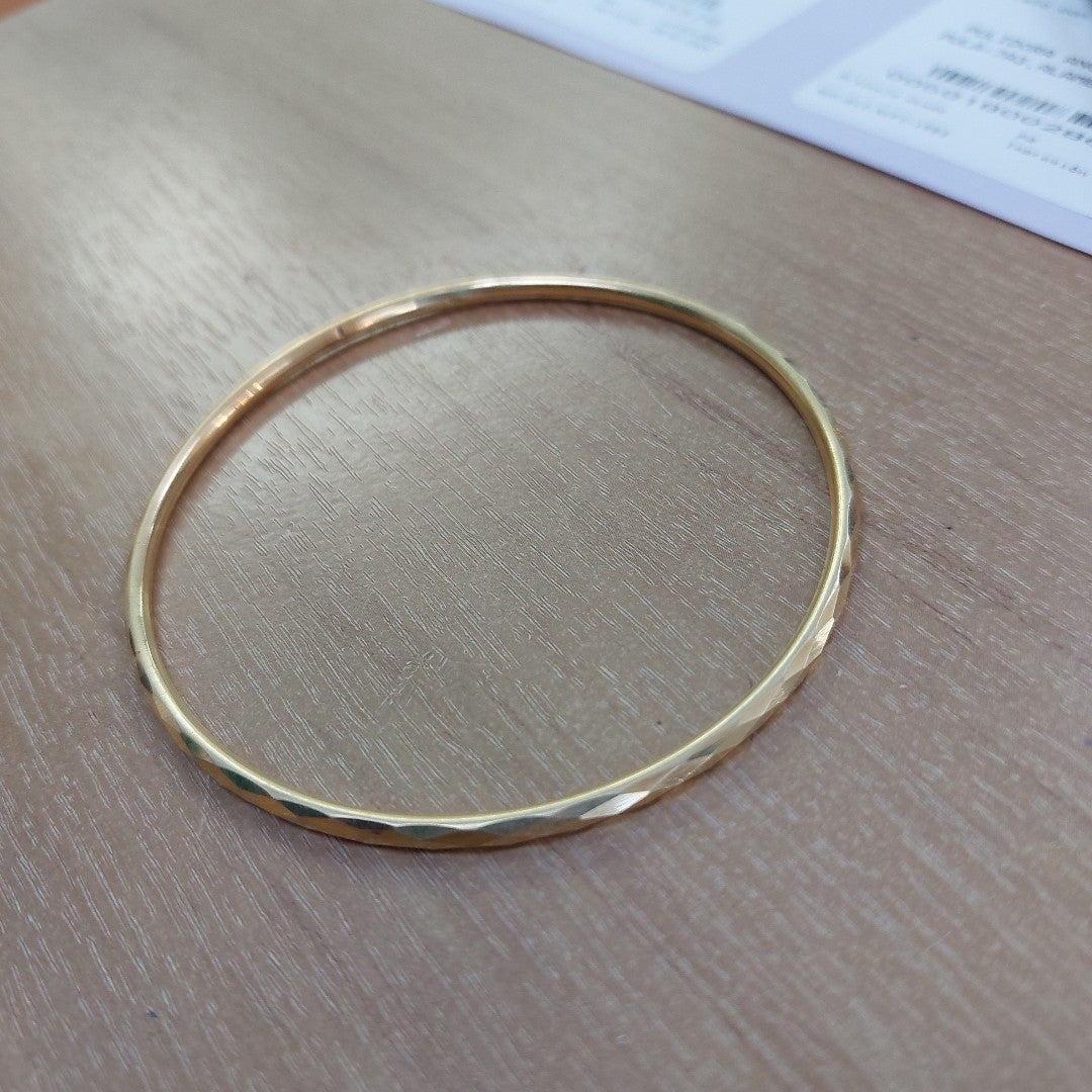 PULSERA RIGIDA ORO 14 K 6.5 GRMS (SEMINUEVO)