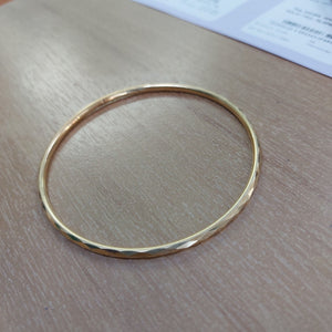 PULSERA RIGIDA ORO 14 K 6.5 GRMS (SEMINUEVO)
