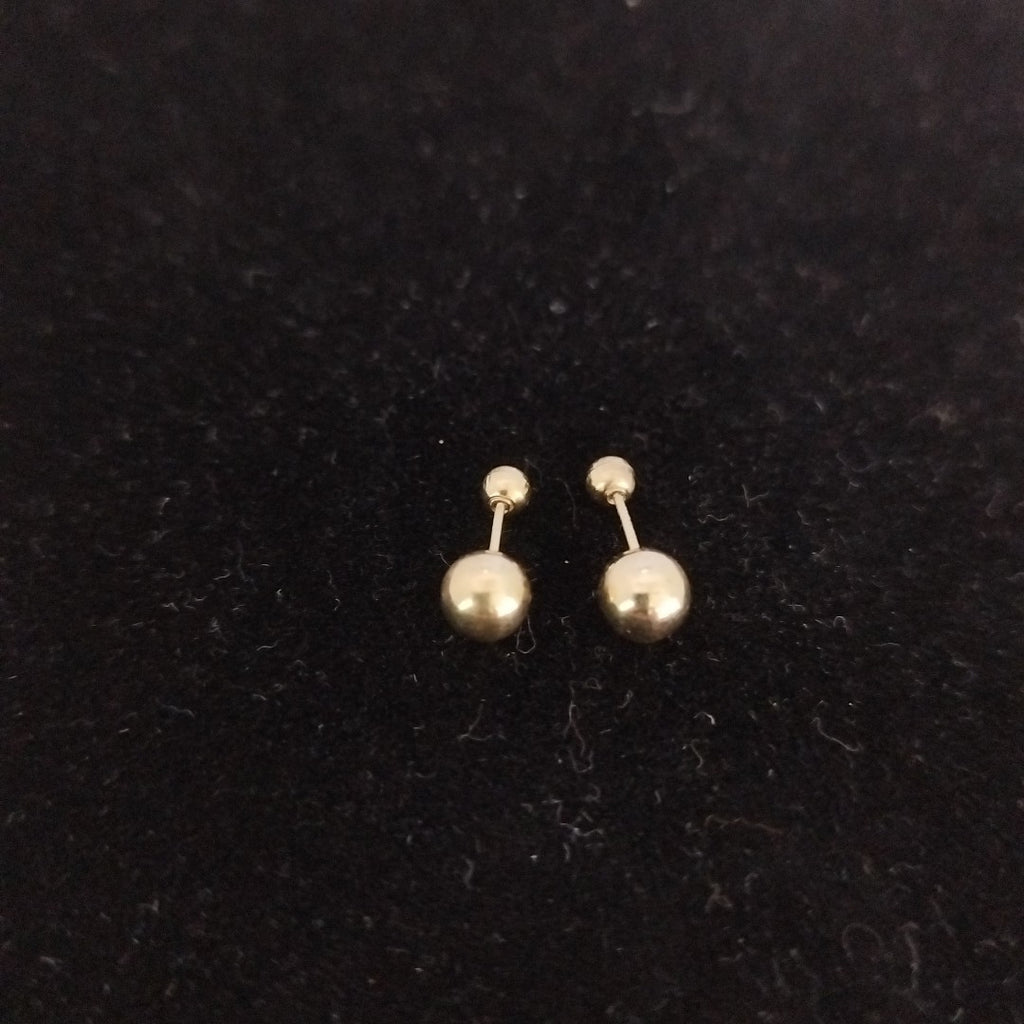 BROQUELES PAR ORO 14 K 1.6 GRMS (SEMINUEVO)