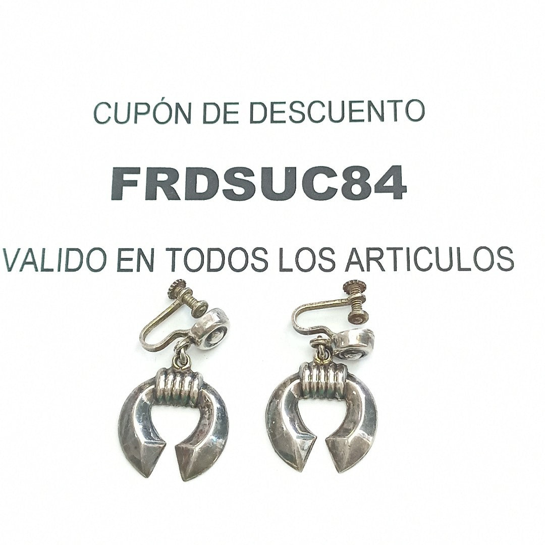 ARETES PAR PLATA 4,10 GRMS (SEMINUEVO)