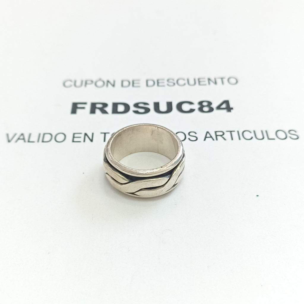 ANILLO PLATA 10,20 GRMS (SEMINUEVO)