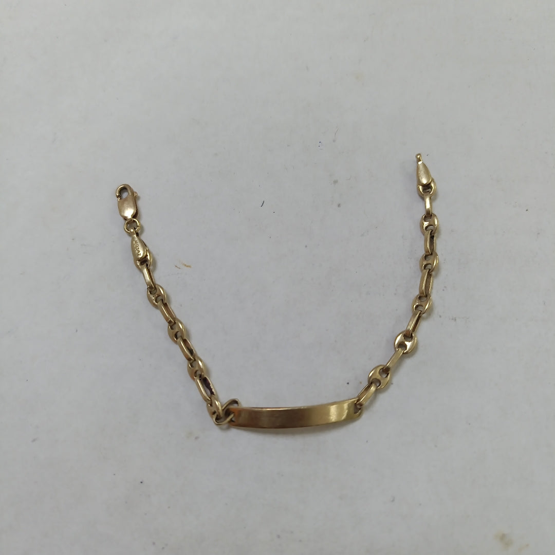 ESCLAVA ORO 14 K 4.9 GRMS (SEMINUEVO)