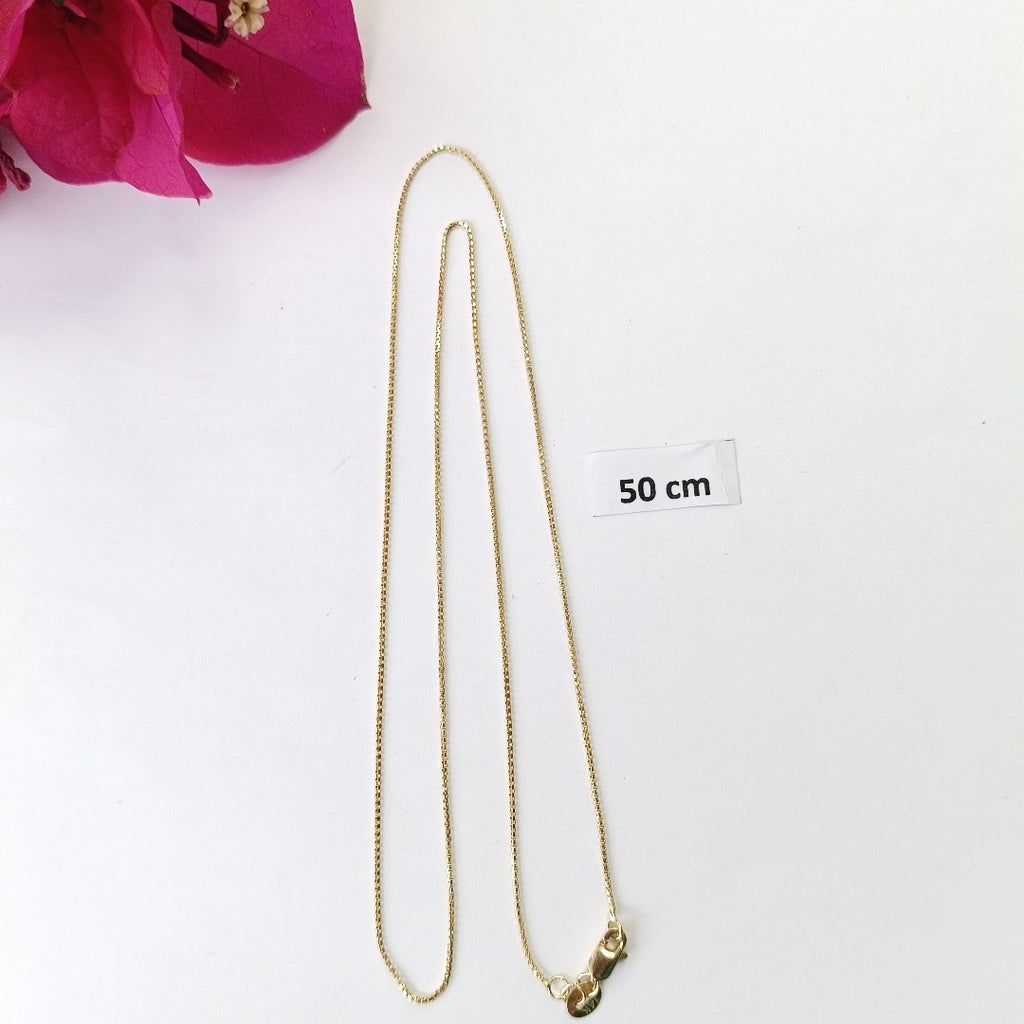 CADENA VENECIANA 2.5G 50 CM 14K (NUEVO)