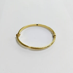 PULSERA RIGIDA ORO 14 K 5,30 GRMS (SEMINUEVO)