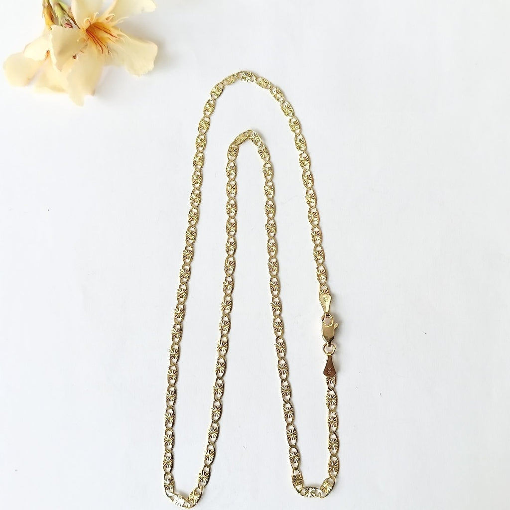 CADENAS GUCHI ORO 14K 55 CM 7.1 GR (NUEVO)
