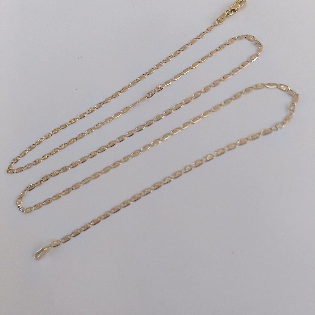 CADENA MARINERA 3.7G 60 CM 14K (NUEVO)
