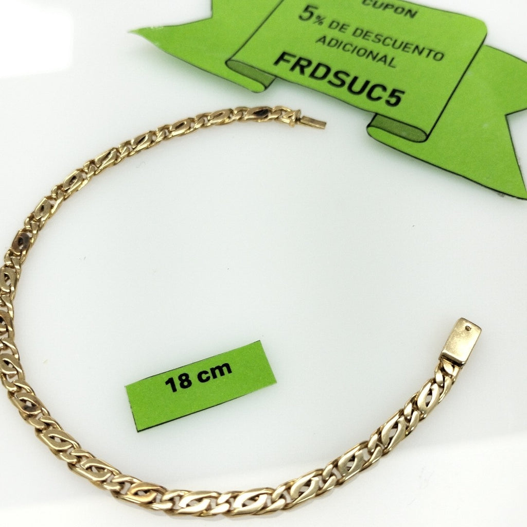 PULSERA ORO 14 K 7.4 GRMS (SEMINUEVO)