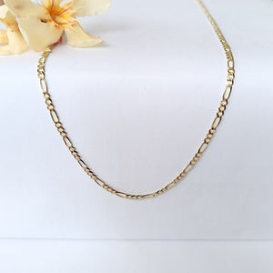 CADENAS 3X1 ORO 14K 55 CM 5.2 GR (NUEVO)