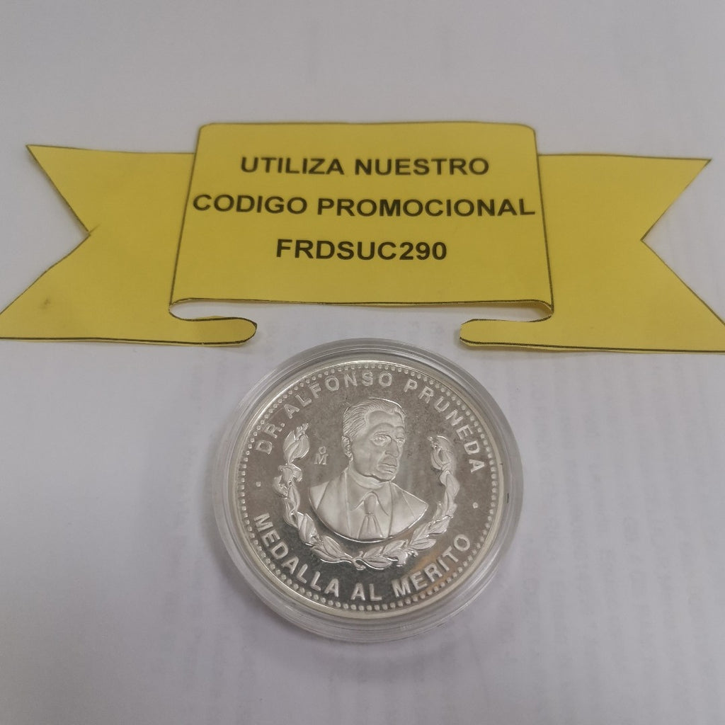 MEDALLA CONMEMORATIVA PLATA 16.9 GRMS (SEMINUEVO)