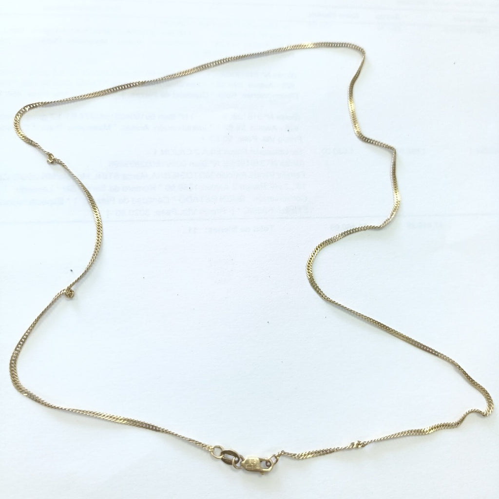 CADENA ORO 10 K 2,40 GRMS (SEMINUEVO)