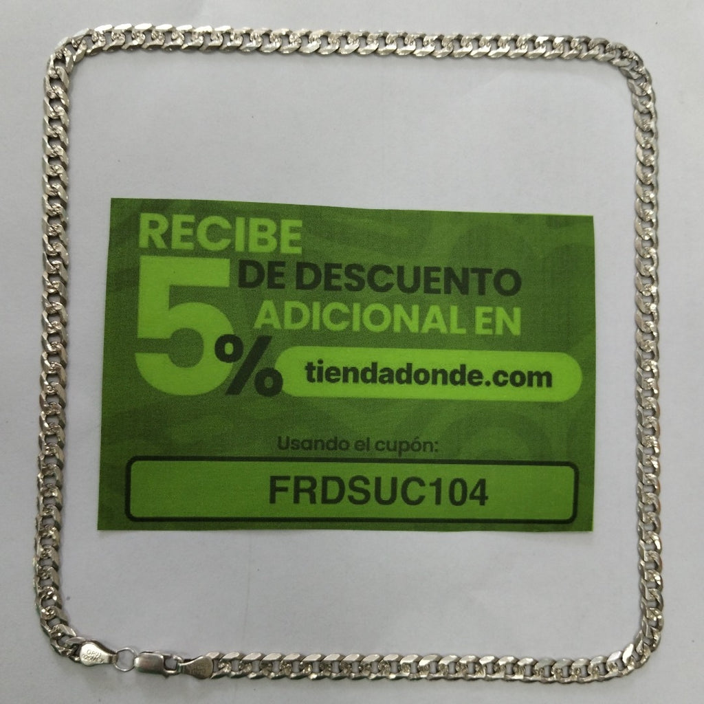 CADENA PLATA 23,00 GRMS (SEMINUEVO)