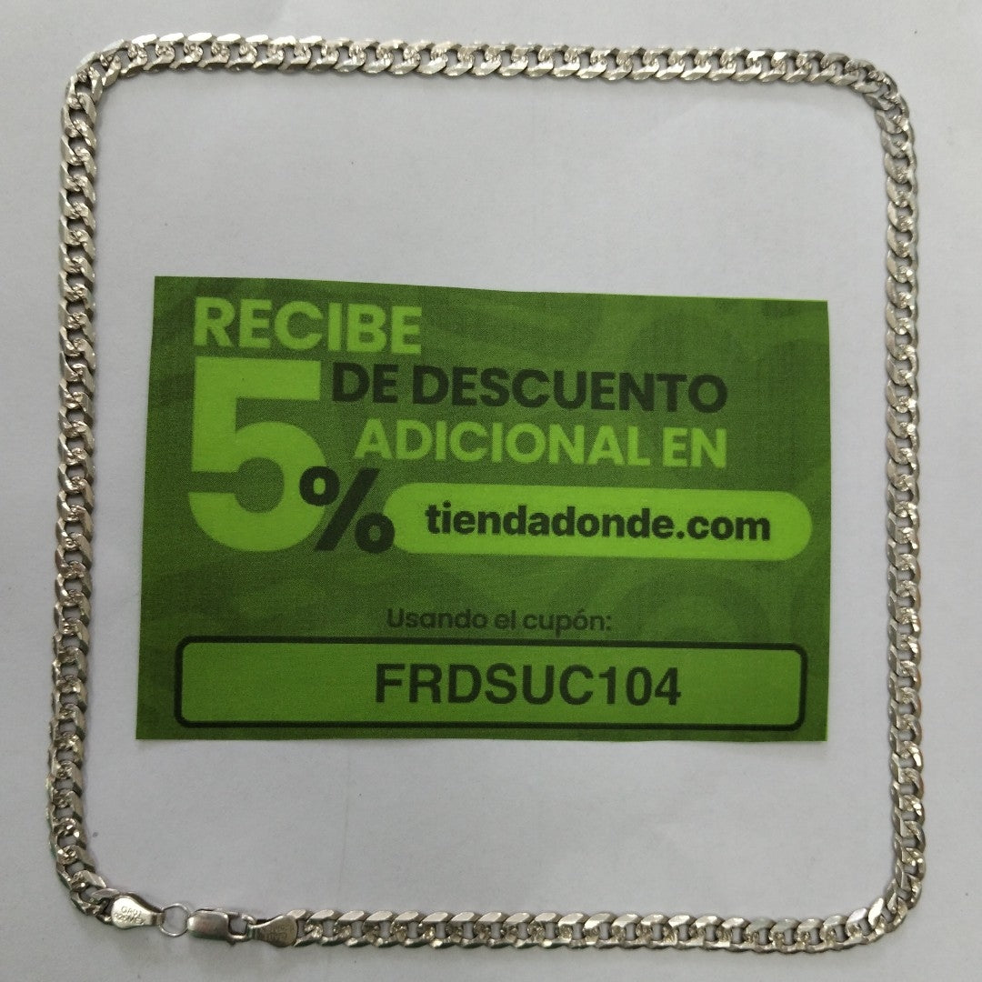 CADENA PLATA 23,00 GRMS (SEMINUEVO)