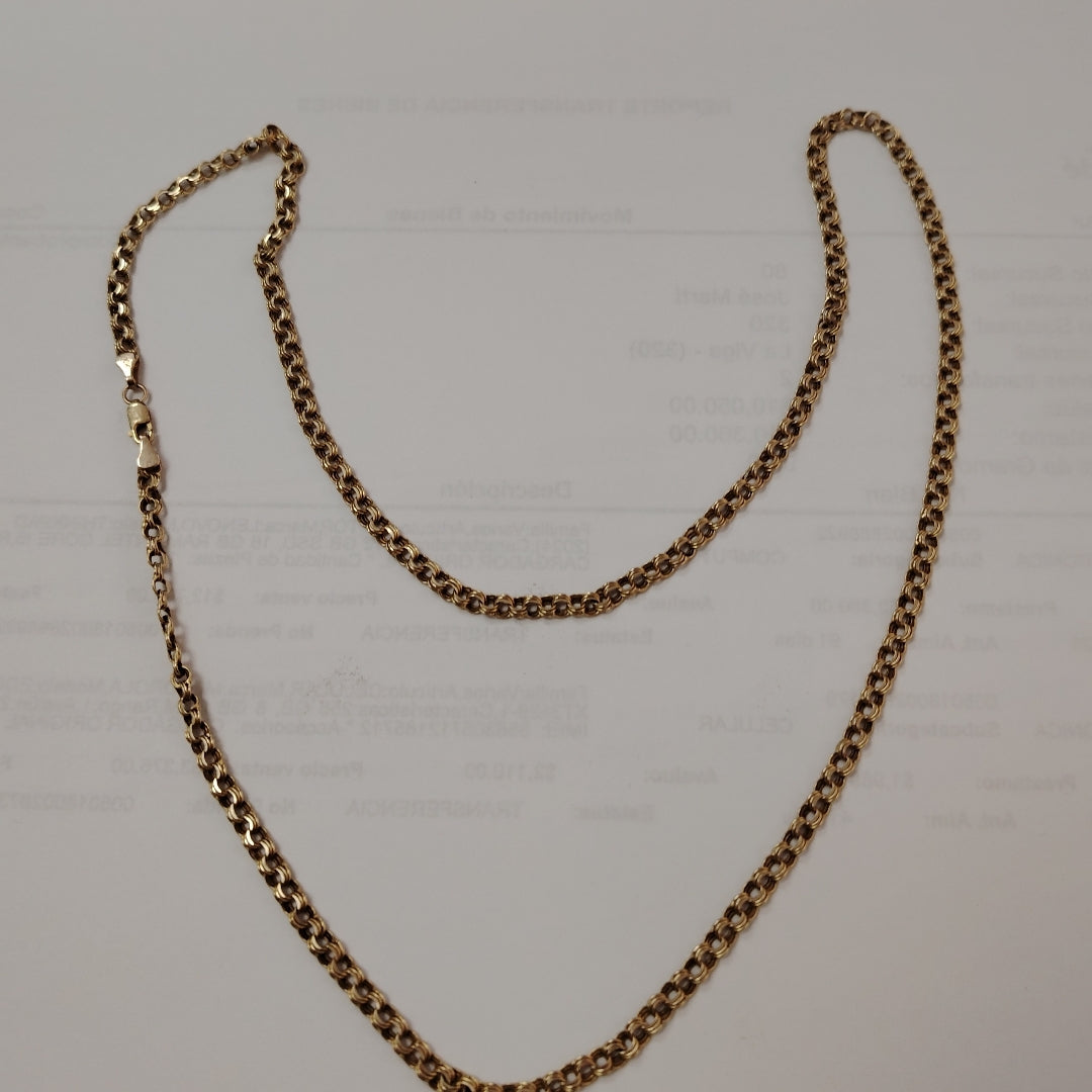 CADENA ORO 10 K 4.9 GRMS (SEMINUEVO)