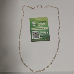 CADENA ORO 10 K 6,50 GRMS (SEMINUEVO)