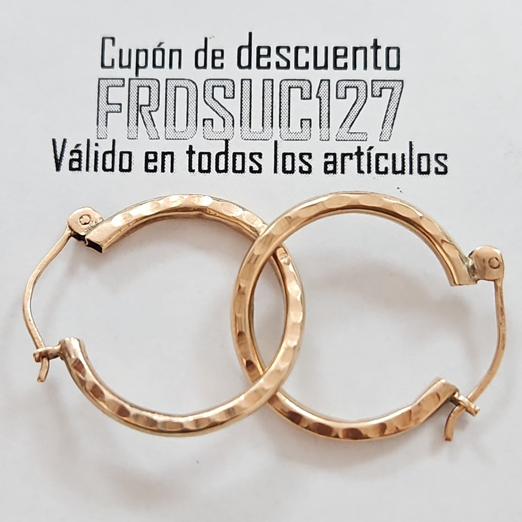 ARRACADAS PAR ORO 8 K 2,00 GRMS (SEMINUEVO)