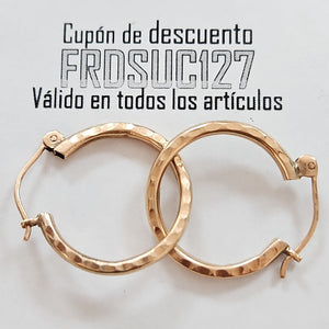ARRACADAS PAR ORO 8 K 2,00 GRMS (SEMINUEVO)
