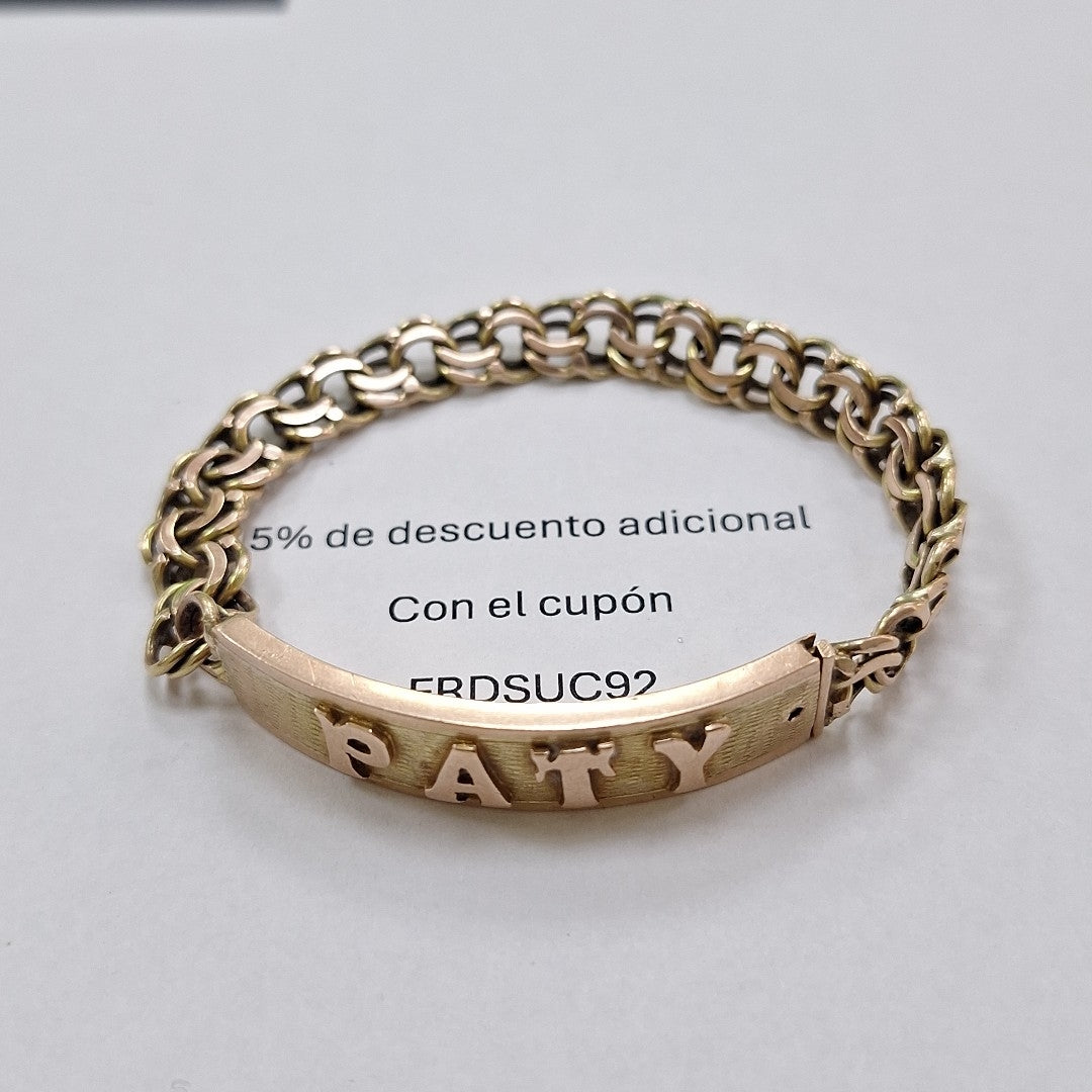 ESCLAVA ORO 10 K 20 GRMS (SEMINUEVO)