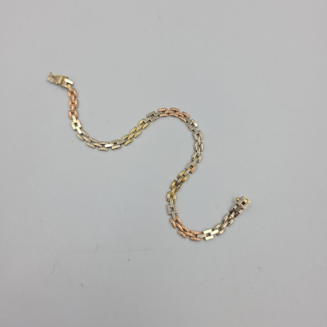 PULSERA ORO 14 K 6.8 GRMS (SEMINUEVO)