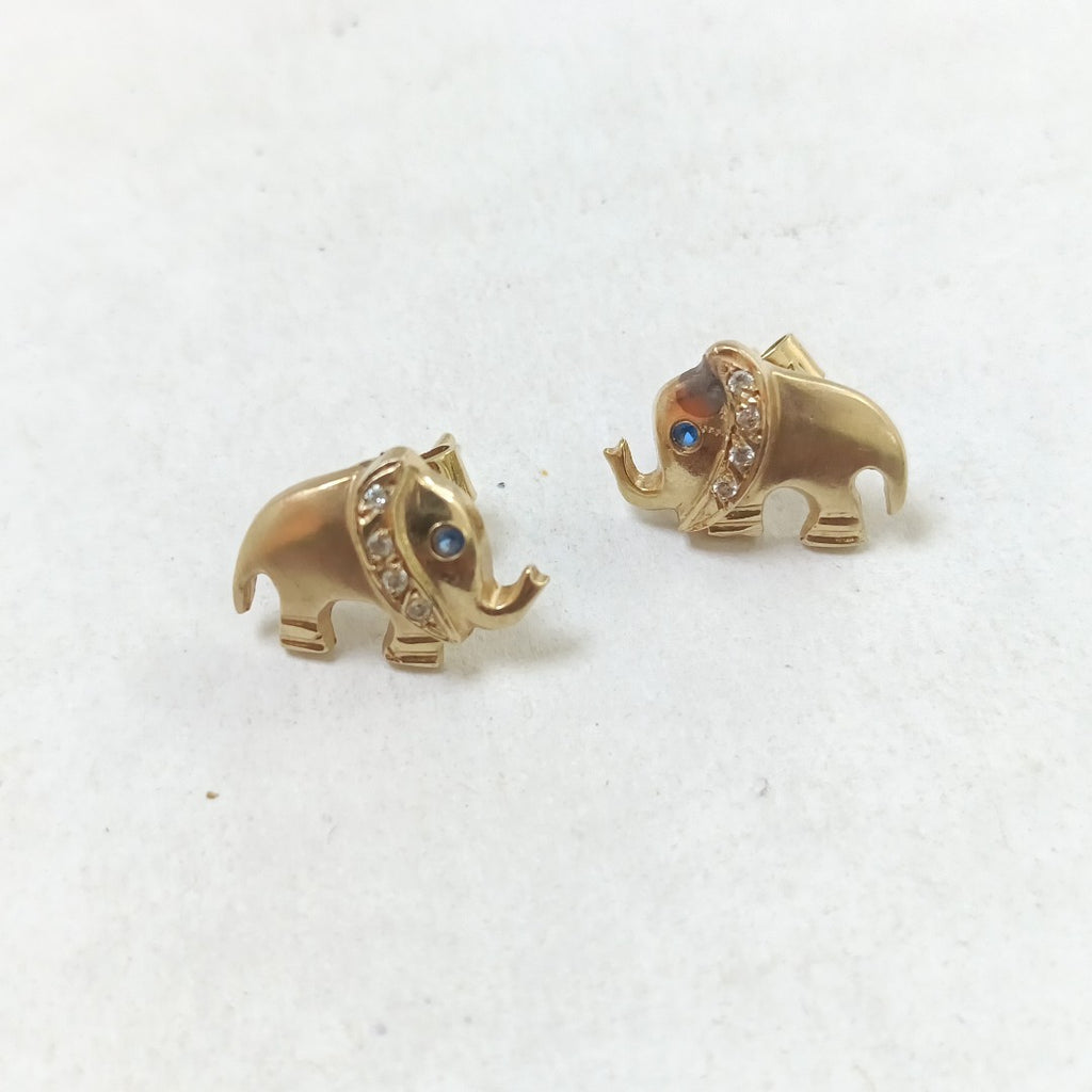 ARETES PAR ORO 10 K 3,60 GRMS (SEMINUEVO)