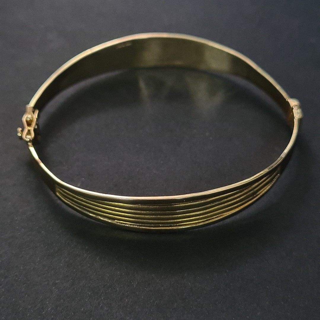 PULSERA RIGIDA ORO 14 K 15,90 GRMS (SEMINUEVO)