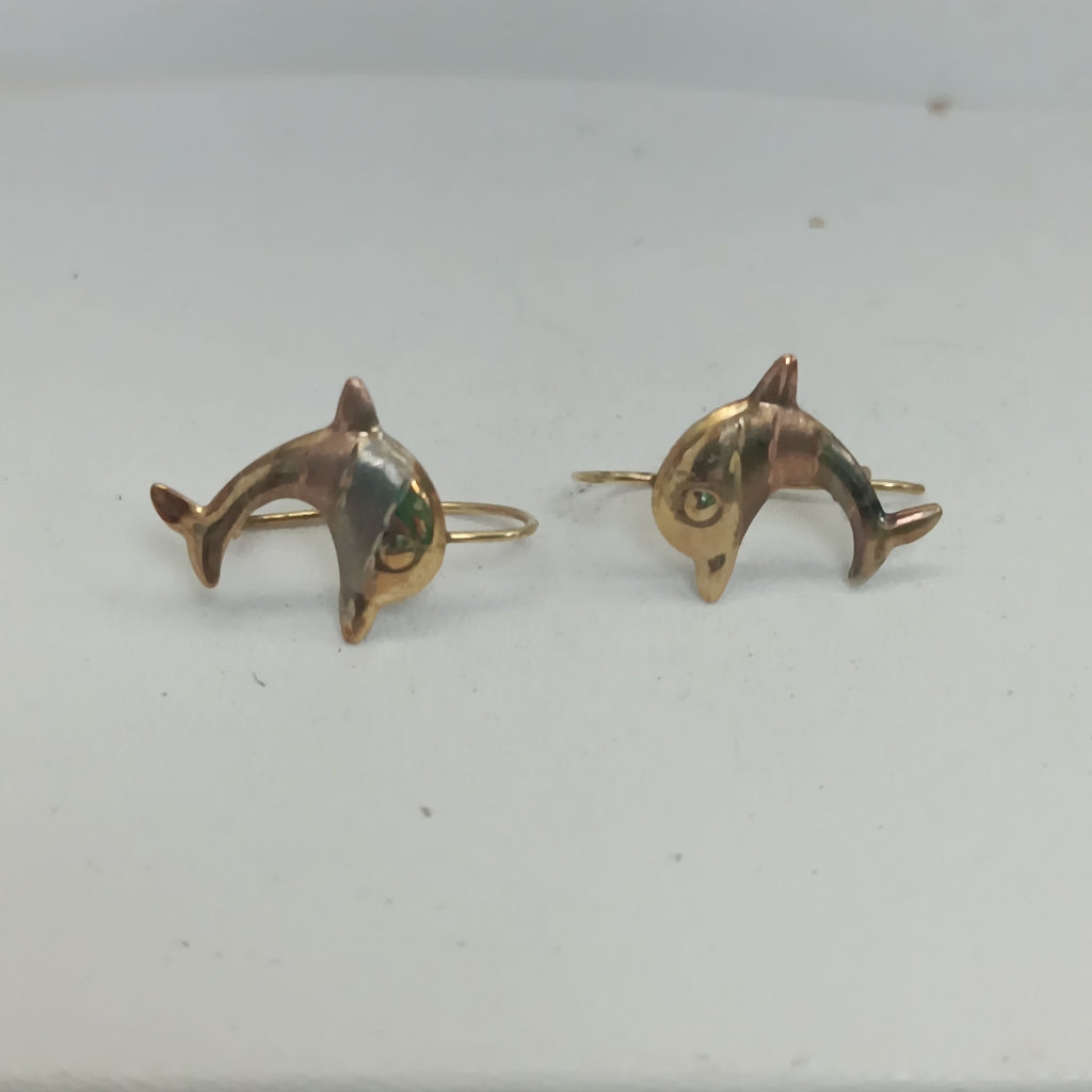 ARETES PAR ORO 10 K 0,70 GRMS (SEMINUEVO)