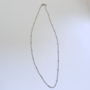GARGANTILLA ORO BLANCO 14 K 1,90 GRMS (SEMINUEVO)