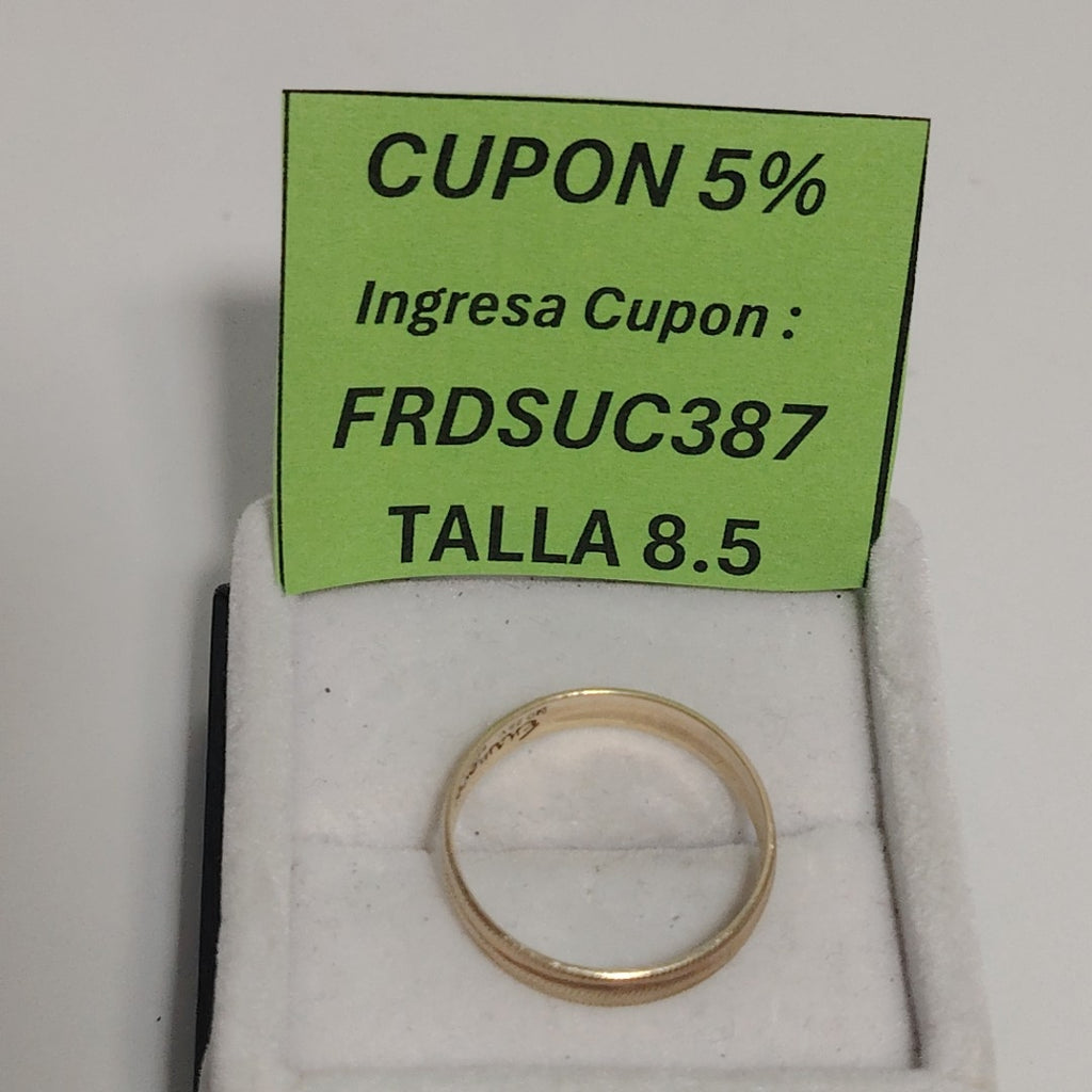 ARGOLLA ORO 10 K 1.5 GRMS (SEMINUEVO)