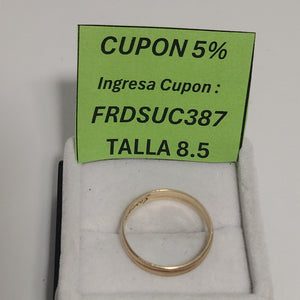ARGOLLA ORO 10 K 1.5 GRMS (SEMINUEVO)