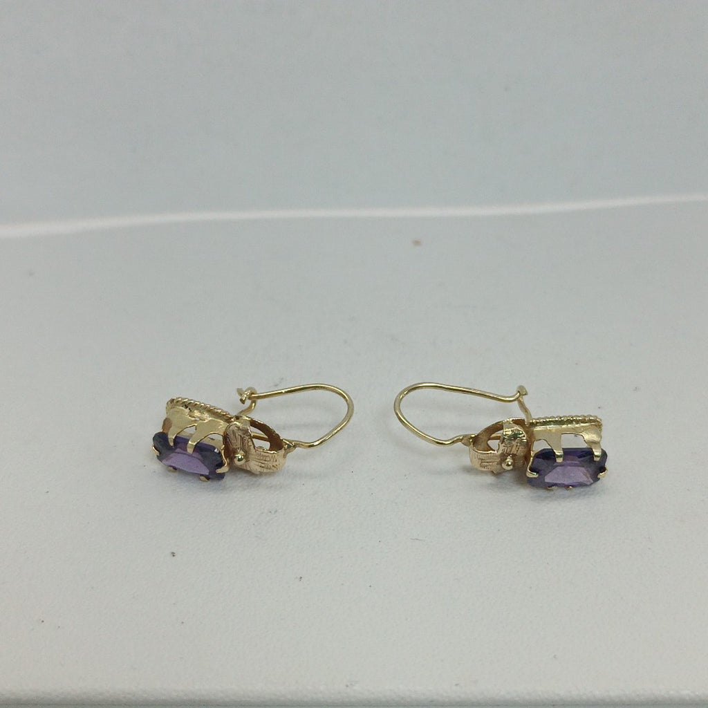 ARETES PAR ORO 10 K 1.6 GRMS (SEMINUEVO)