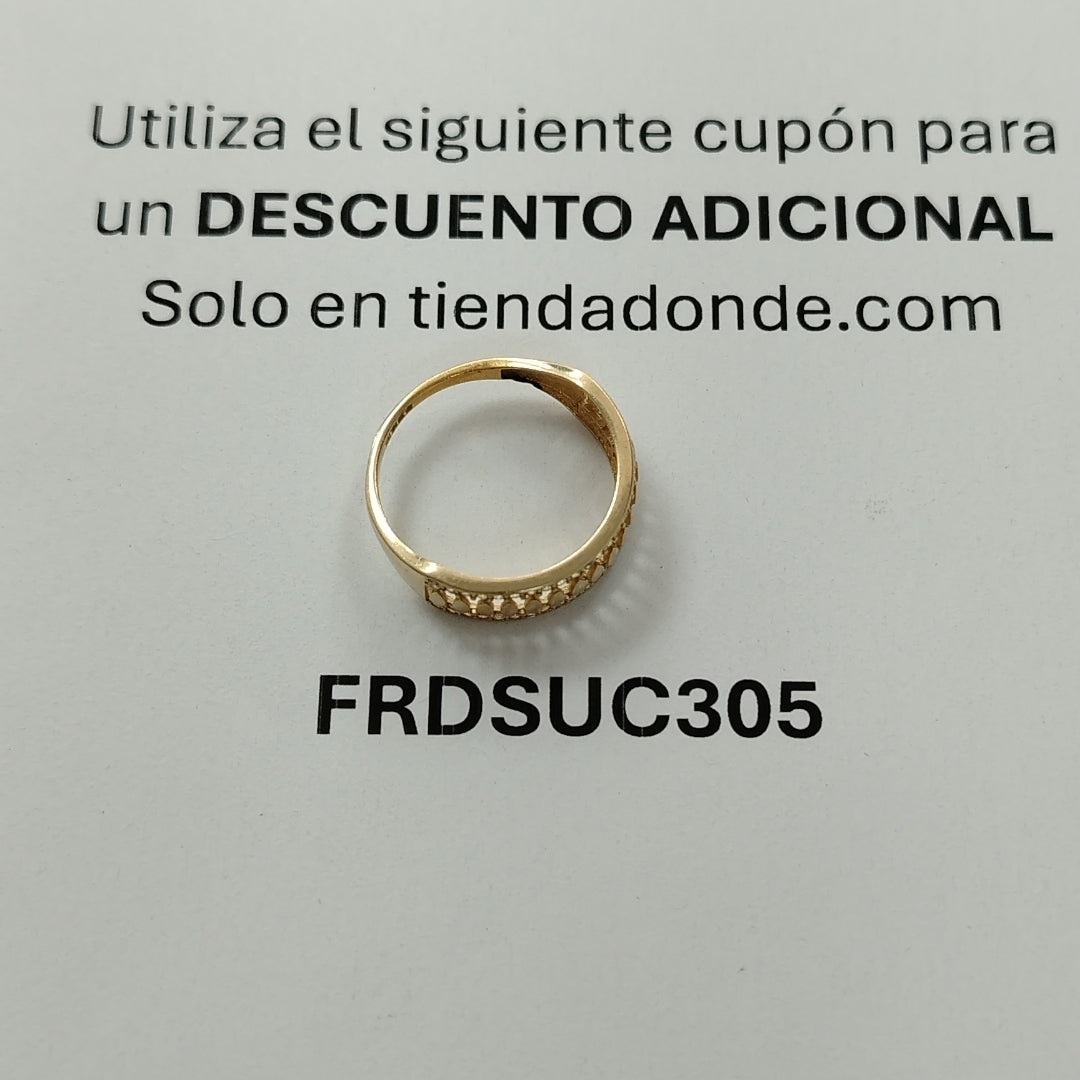 ANILLITO ORO 14 K 2.3 GRMS (SEMINUEVO)