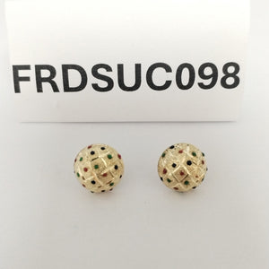 ARETES PAR ORO 14 K 3 GRMS (SEMINUEVO)