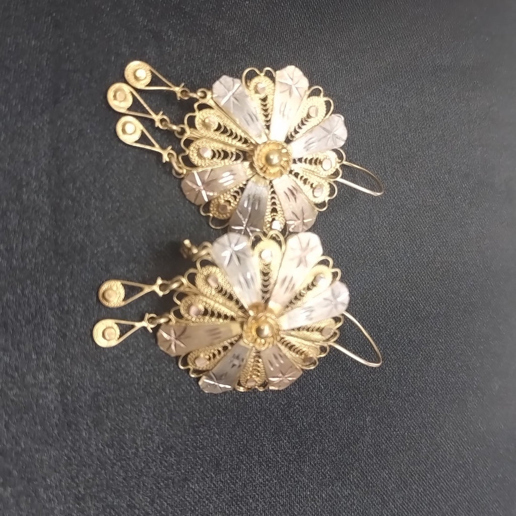 ARETES PAR ORO 10 K 6.7 GRMS (SEMINUEVO)