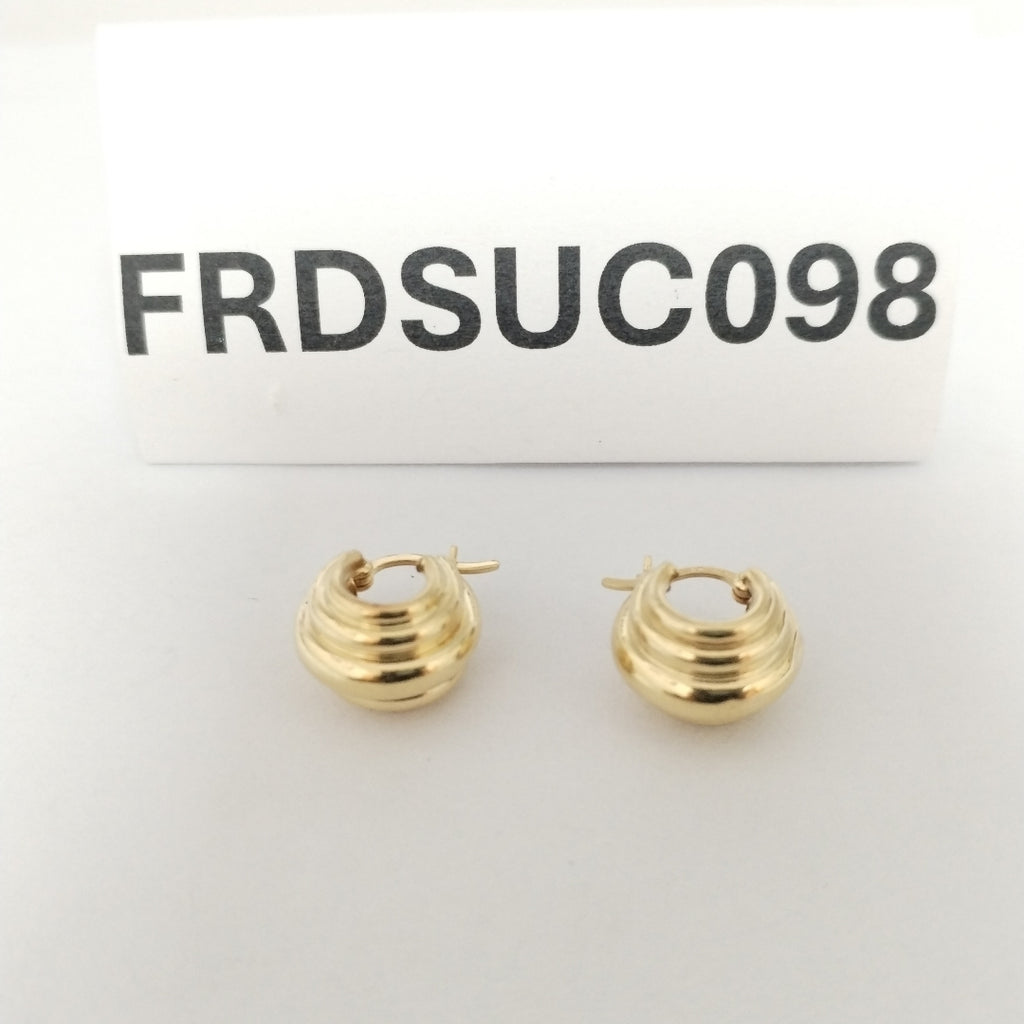 ARETES PAR ORO 14 K 3.3 GRMS (SEMINUEVO)