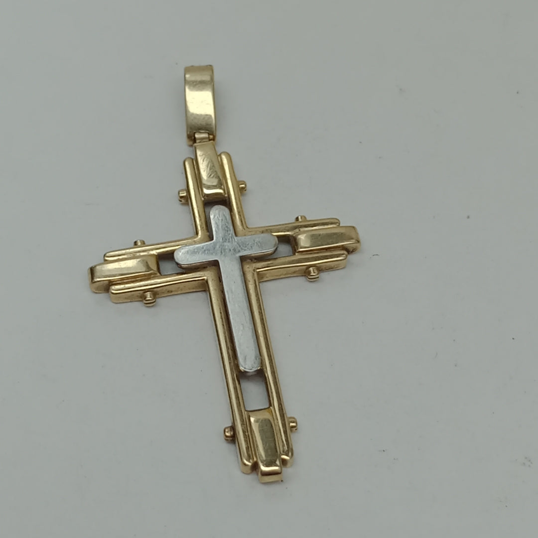 CRUZ ORO 14 K 3.5 GRMS (SEMINUEVO)