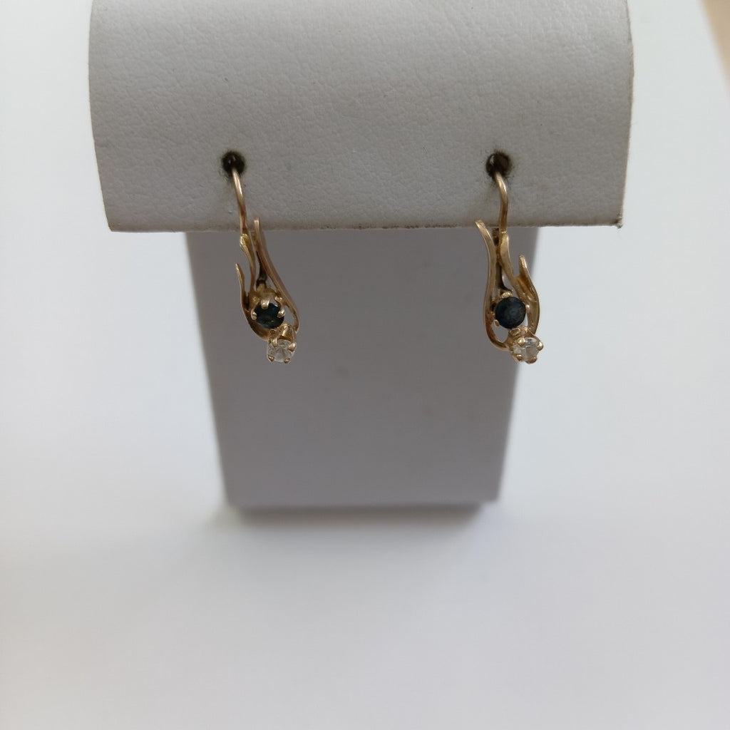 ARETES PAR ORO 10 K 1,90 GRMS (SEMINUEVO)