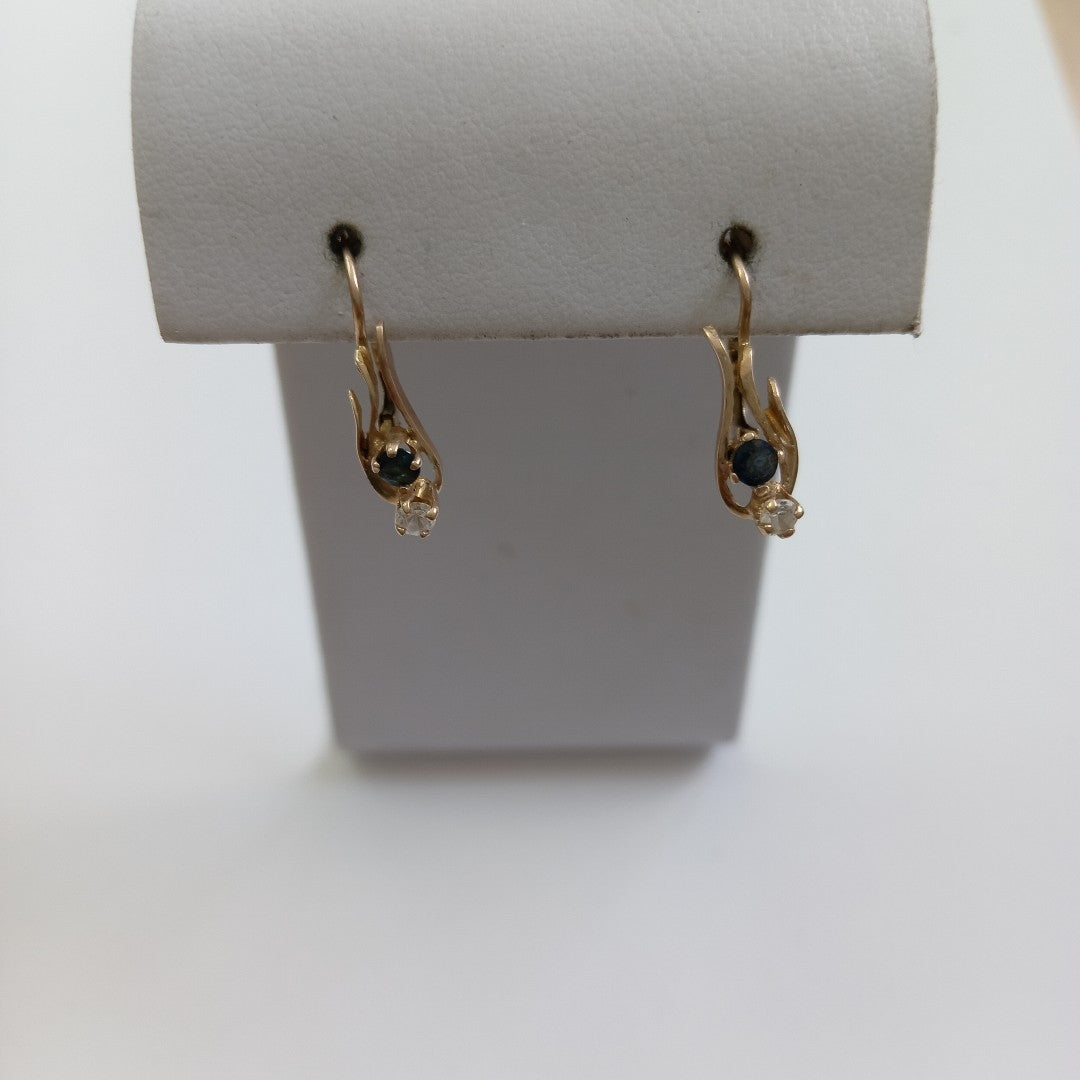 ARETES PAR ORO 10 K 1,90 GRMS (SEMINUEVO)