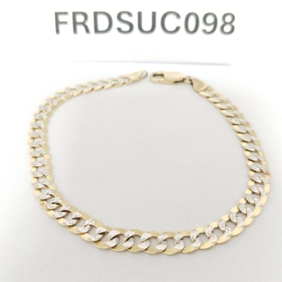 PULSERA ORO, ORO COMBINADO 14 K 7.8 GRMS (SEMINUEVO)