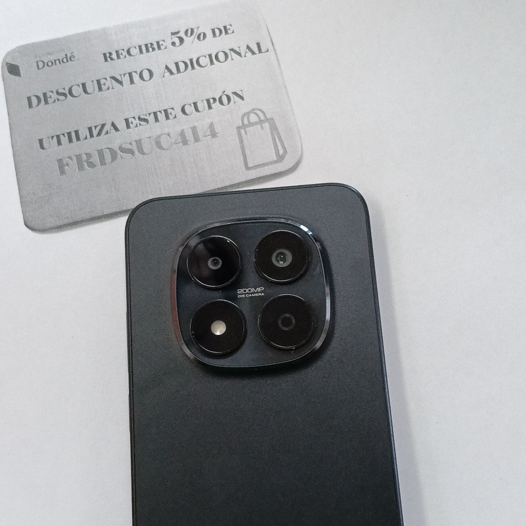 CELULAR XIAOMI REDMI NOTE 15 PRO 5G 25080RABDG (2026) 512 GB 8 GB RAM (SEMINUEVO)
