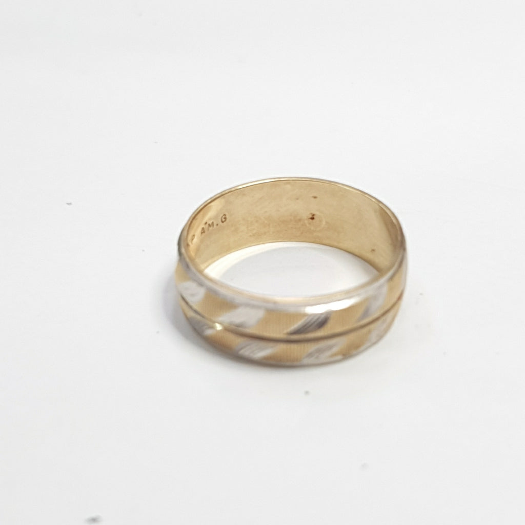 ARGOLLA ORO,RODIADO 14 K 1,80 GRMS (SEMINUEVO)
