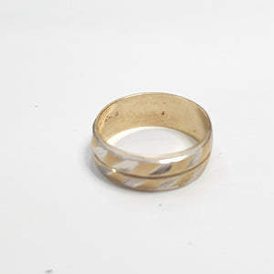 ARGOLLA ORO,RODIADO 14 K 1,80 GRMS (SEMINUEVO)