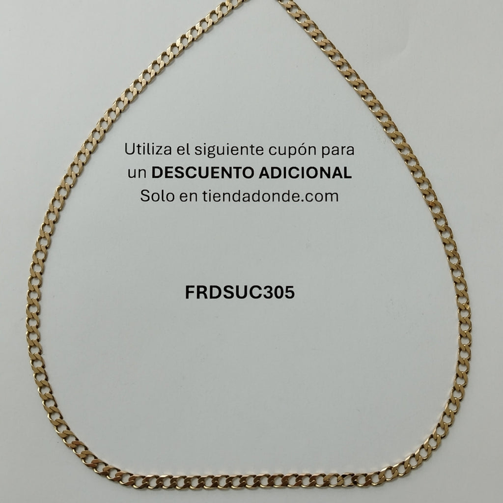 CADENA ORO 14 K 20 GRMS (SEMINUEVO)