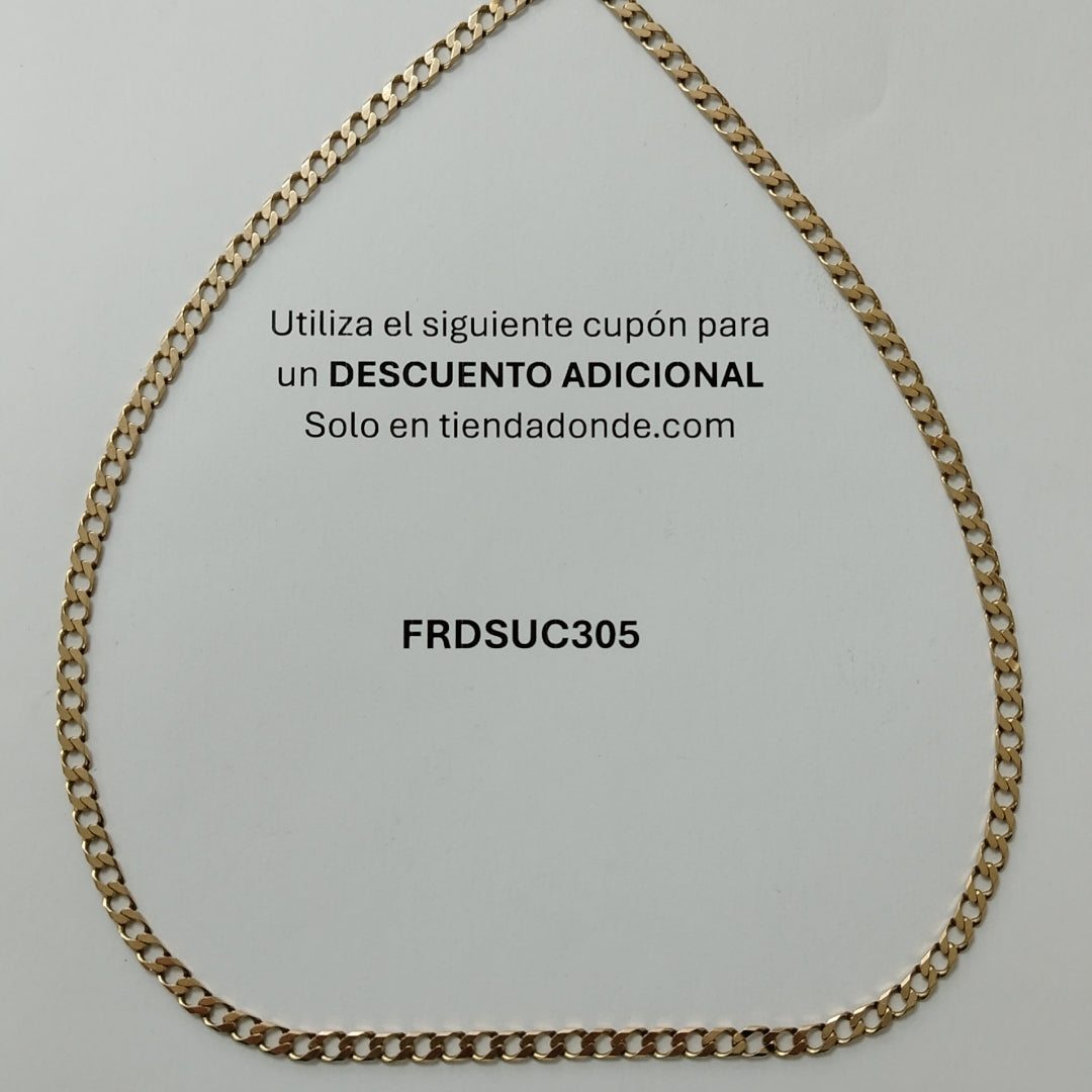 CADENA ORO 14 K 20 GRMS (SEMINUEVO)
