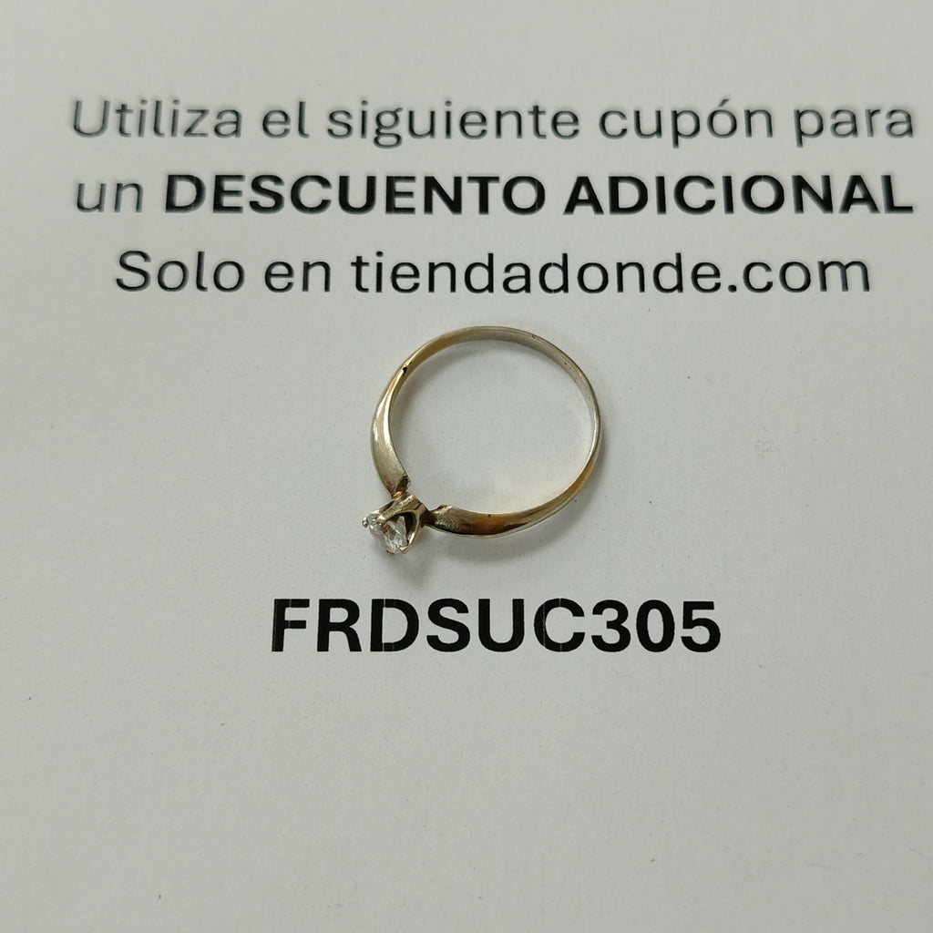 ANILLITO ORO 10 K 1.7 GRMS (SEMINUEVO)